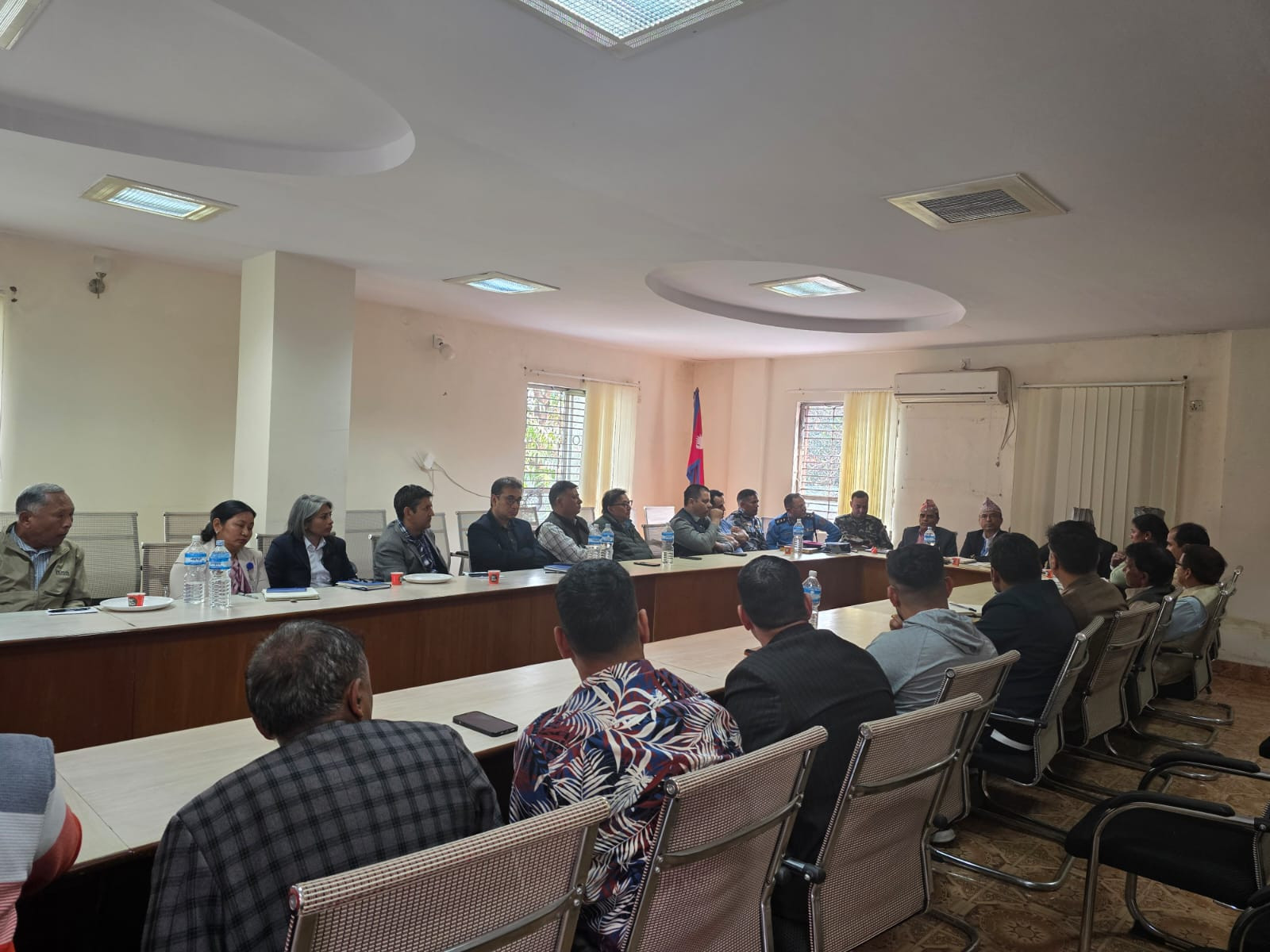 मिति २०८२ साल फागुन १५ गते शुक्रवारका दिन प्रमुख जिल्ला अधिकारी श्री माधव प्रसाद पोखरेलज्यूको संयोजकत्व तथा जिल्ला समन्वय समिति, रुपन्देहीका प्रमुख श्री उमाकान्त चपाईज्यूको विशेष उपस्थितिमा जातिय, भाषिक र सांस्कृतिक सहिष्णुता कायम गर्न सामाजिक सांस्कृत