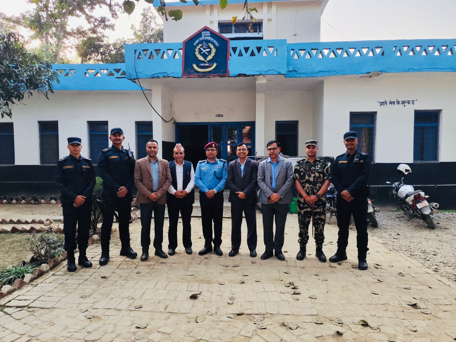 निर्वाचन सुरक्षा अनुगमनको क्रममा लिएका तस्बिरहरू